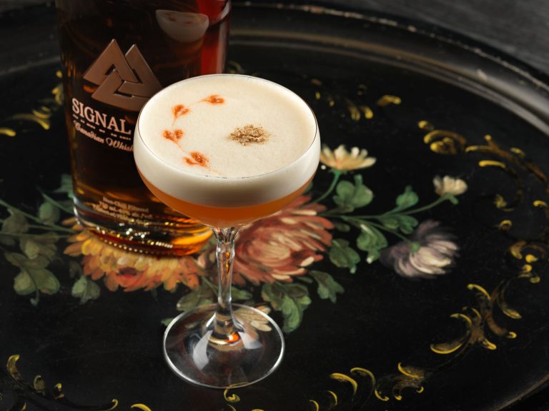 Signal Hill Chai Sour Cocktail