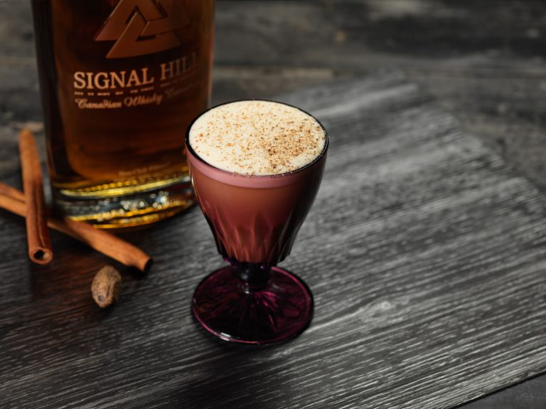 Signal Hill's Harbour Flip Cocktail