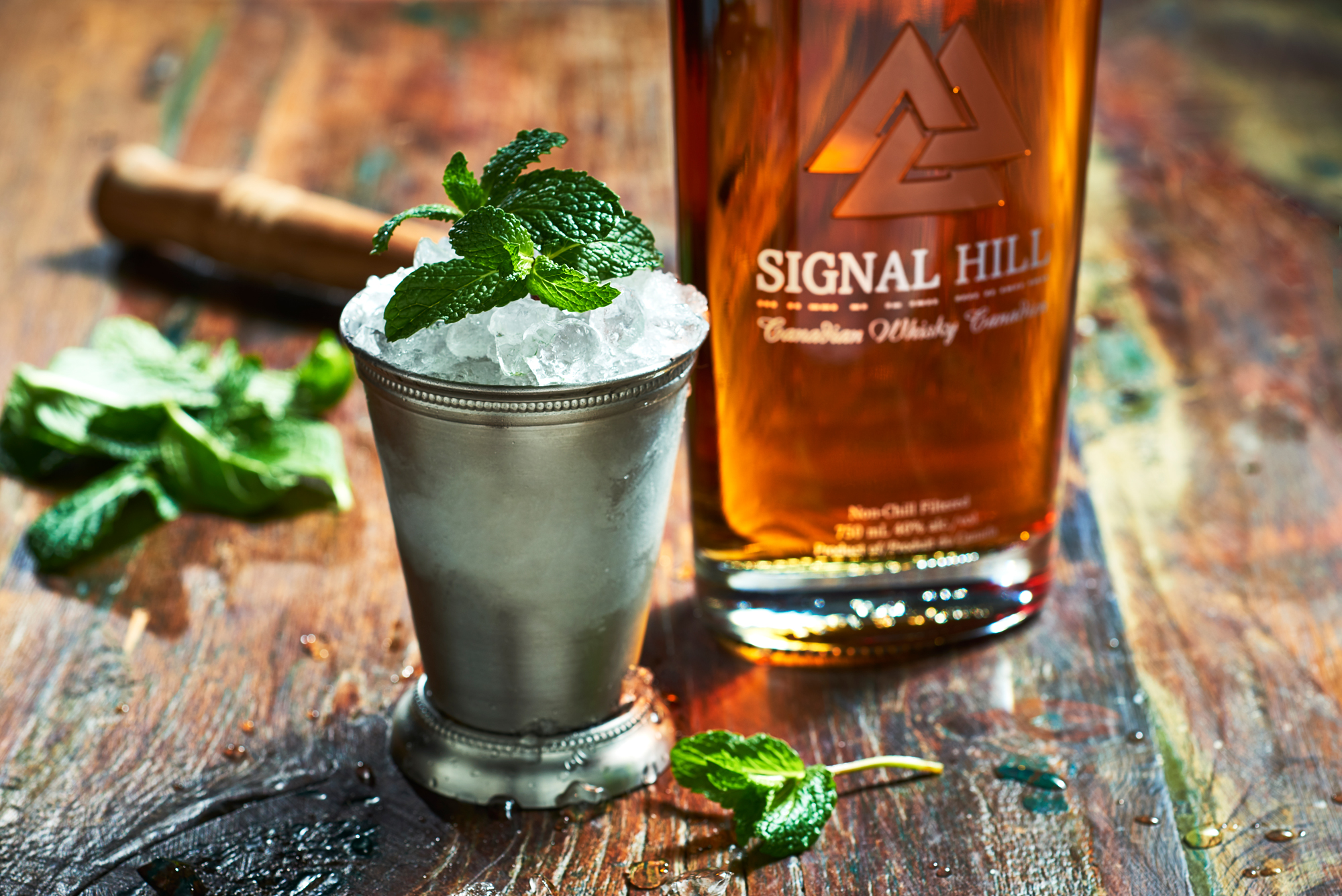 Mint Julep Signal Hill Canadian Whisky