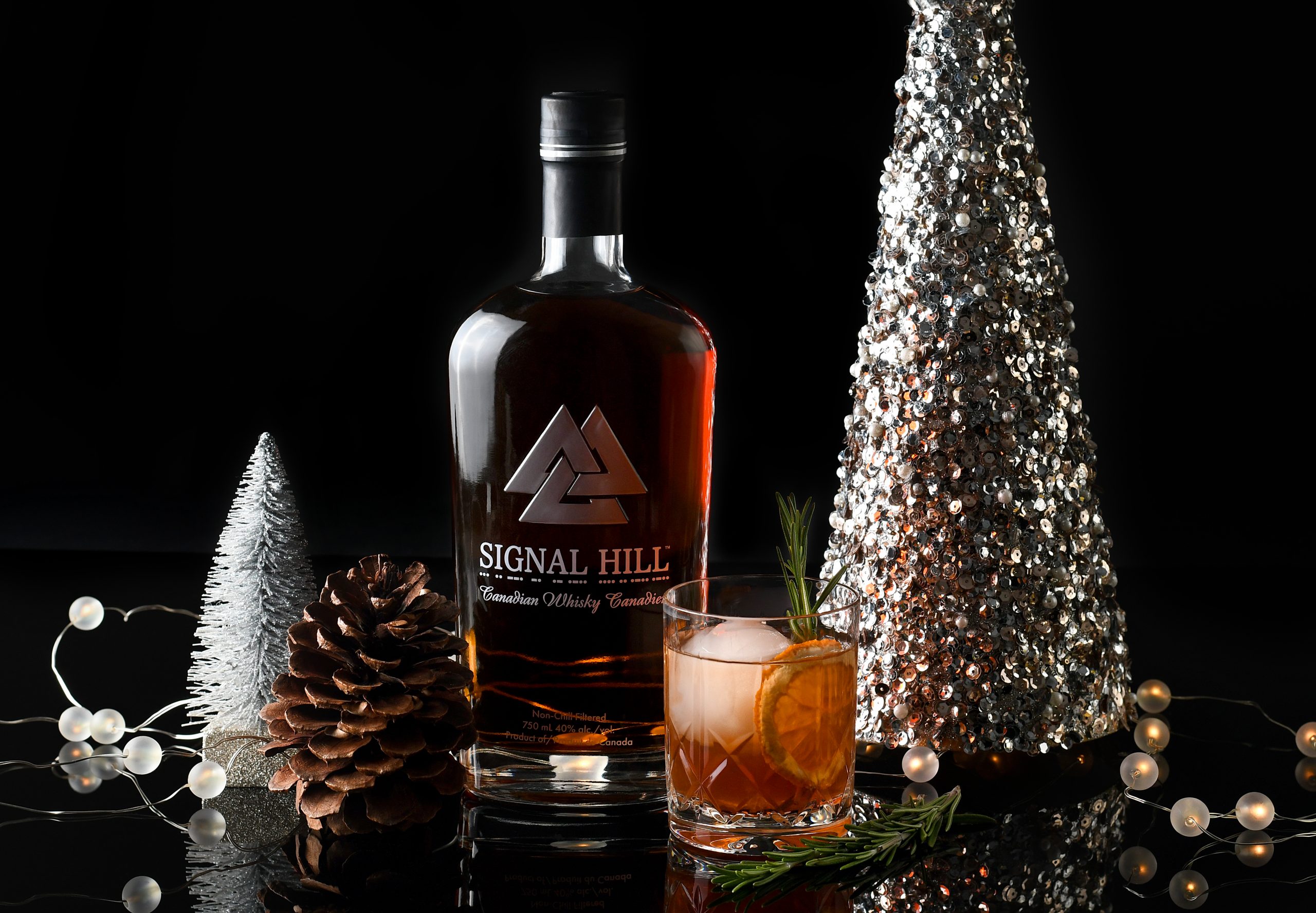 Cinnamon Rosemary Old Fashioned - Signal Hill Canadian Whisky