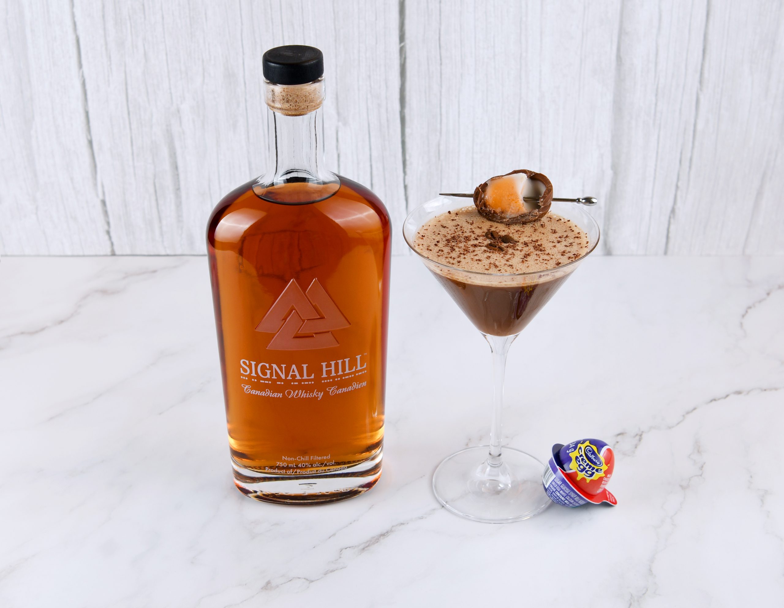 Cadbury Mini Egg Espresso Martini - Signal Hill Canadian Whisky